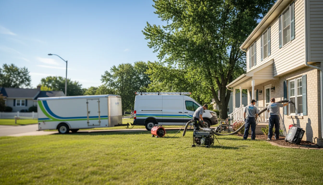 Flooded Basement Restoration And Cleanup With Repair in Gardiner, NY near me